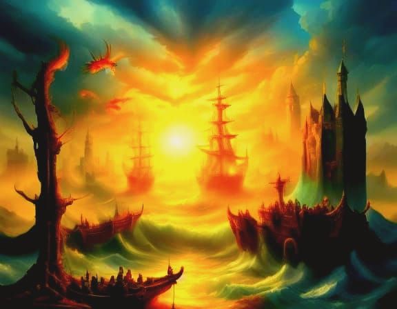 Distant Aliens in a Mysterious Spacecraft