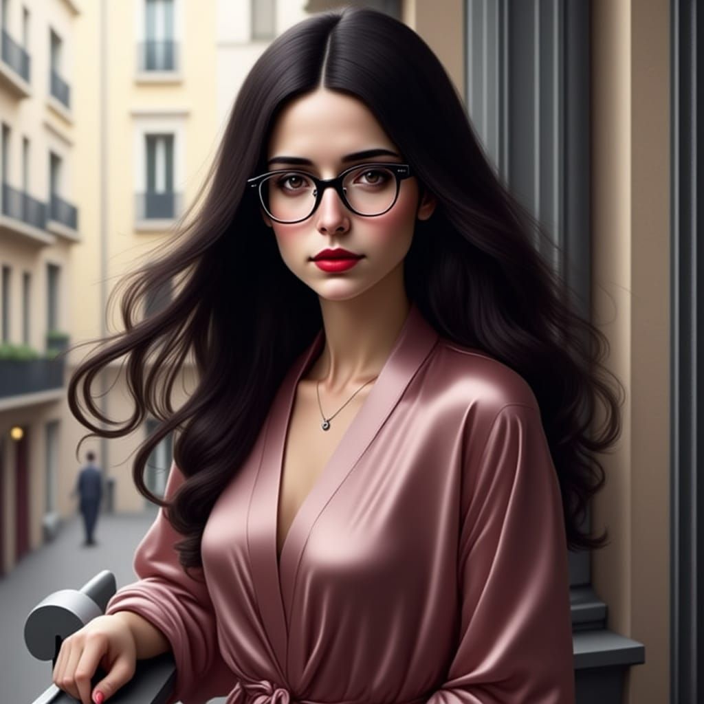 Sultry Morning Moment in Elegant Style