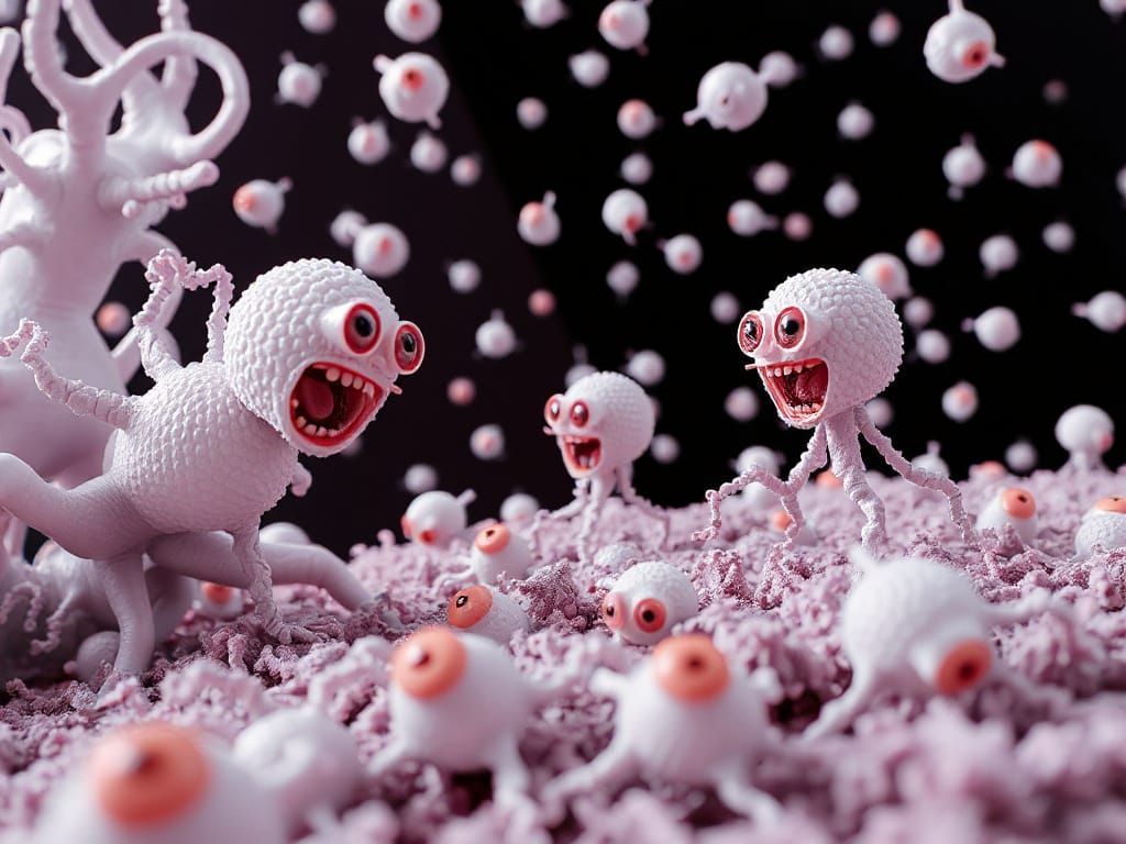 Microbes Engage in Dimensionless Qualities with Professor Od...