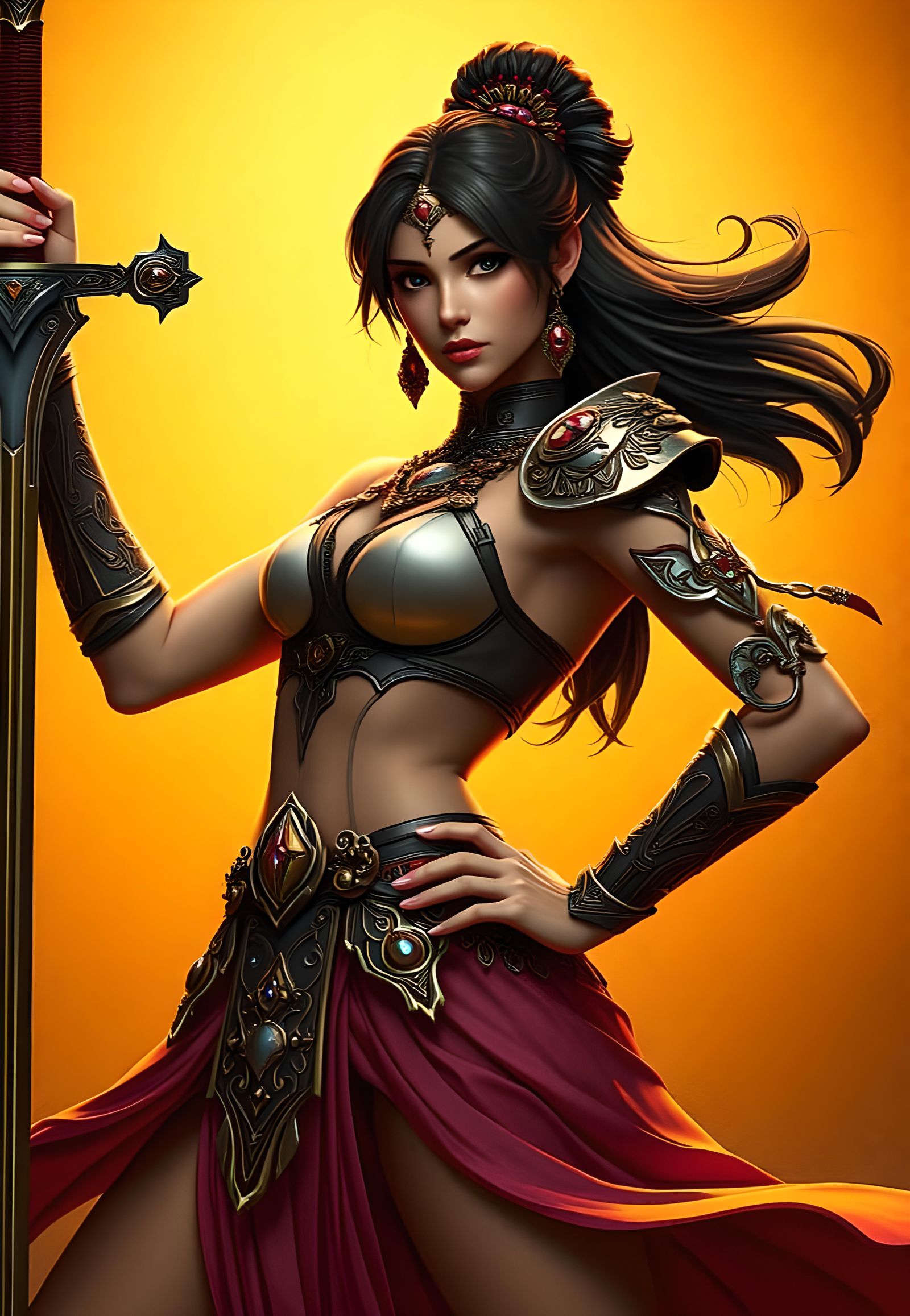 Persian Female Warrior