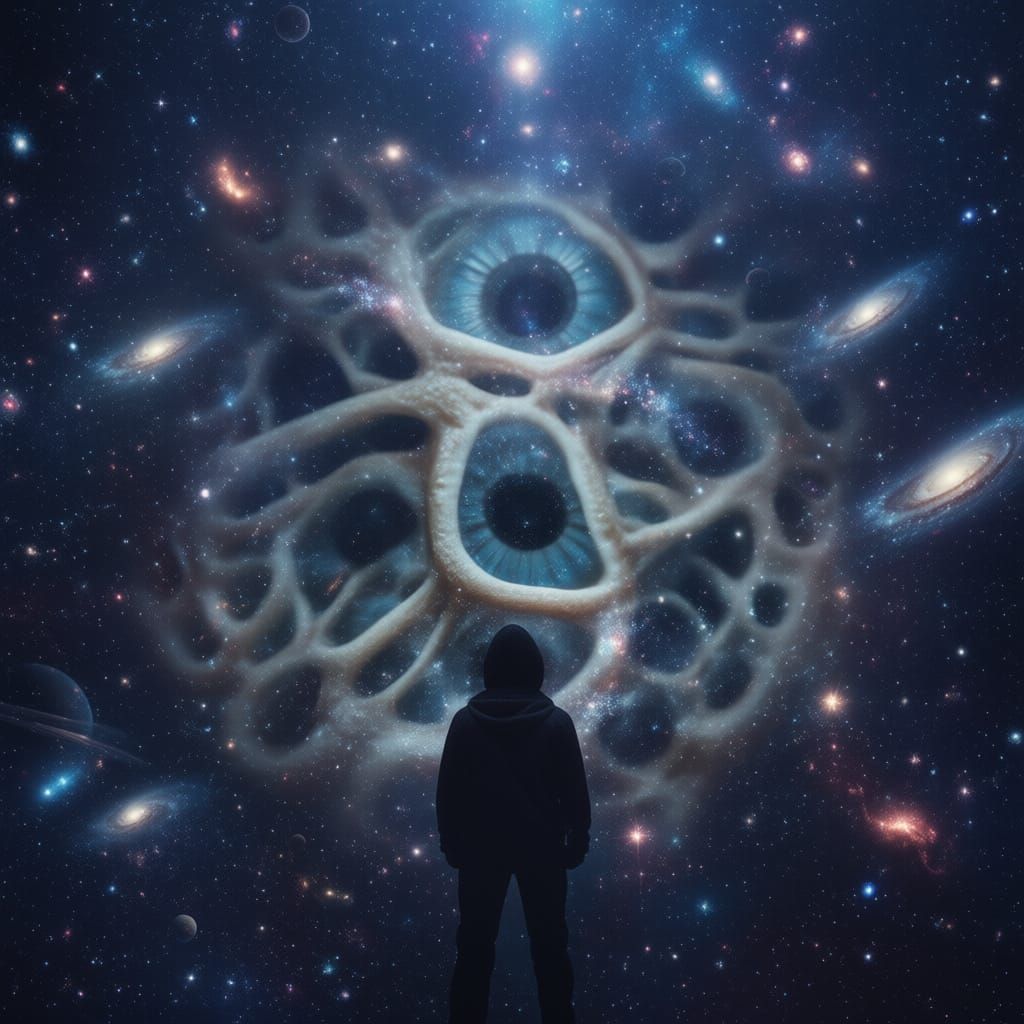 Terrifying Lovecraftian Entity in Infinite Cosmos