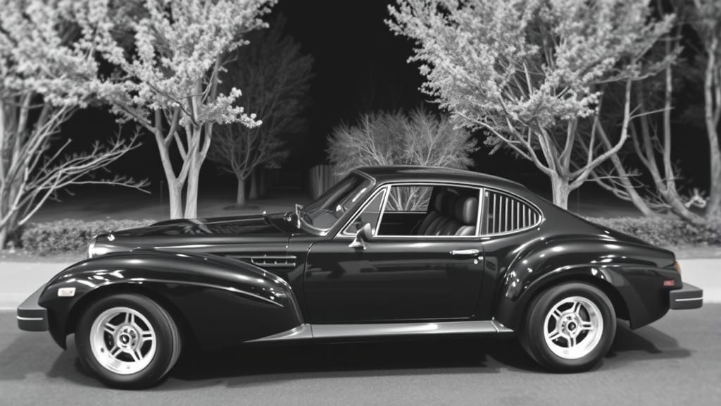1982 Clénet Coupé in Moody Automotive Photography Style