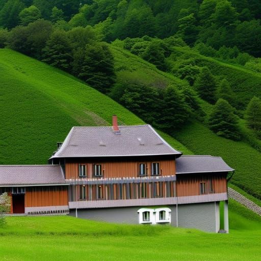 Elves in a Meadow Landscape