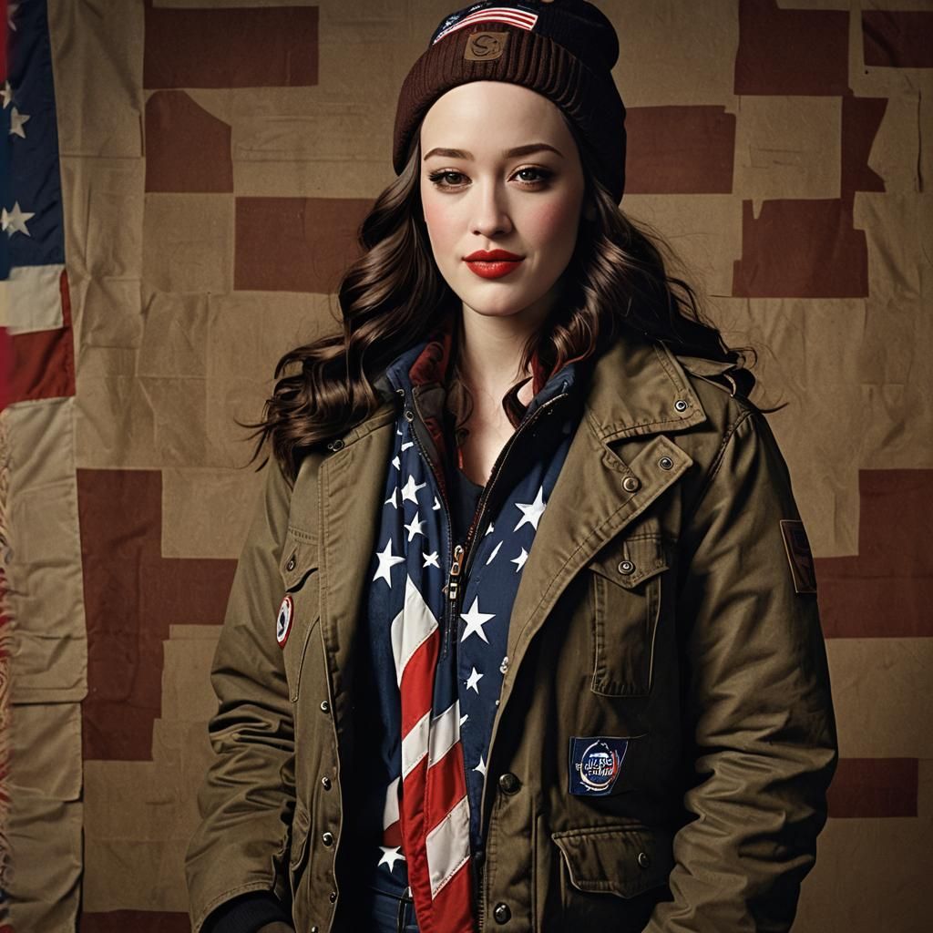 Kat Dennings as Politician in Vibrant Colors