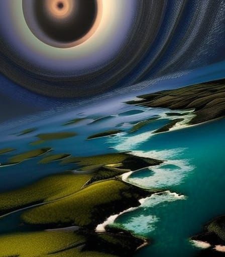 Intricate Paisley Line Art in Kodachrome Style