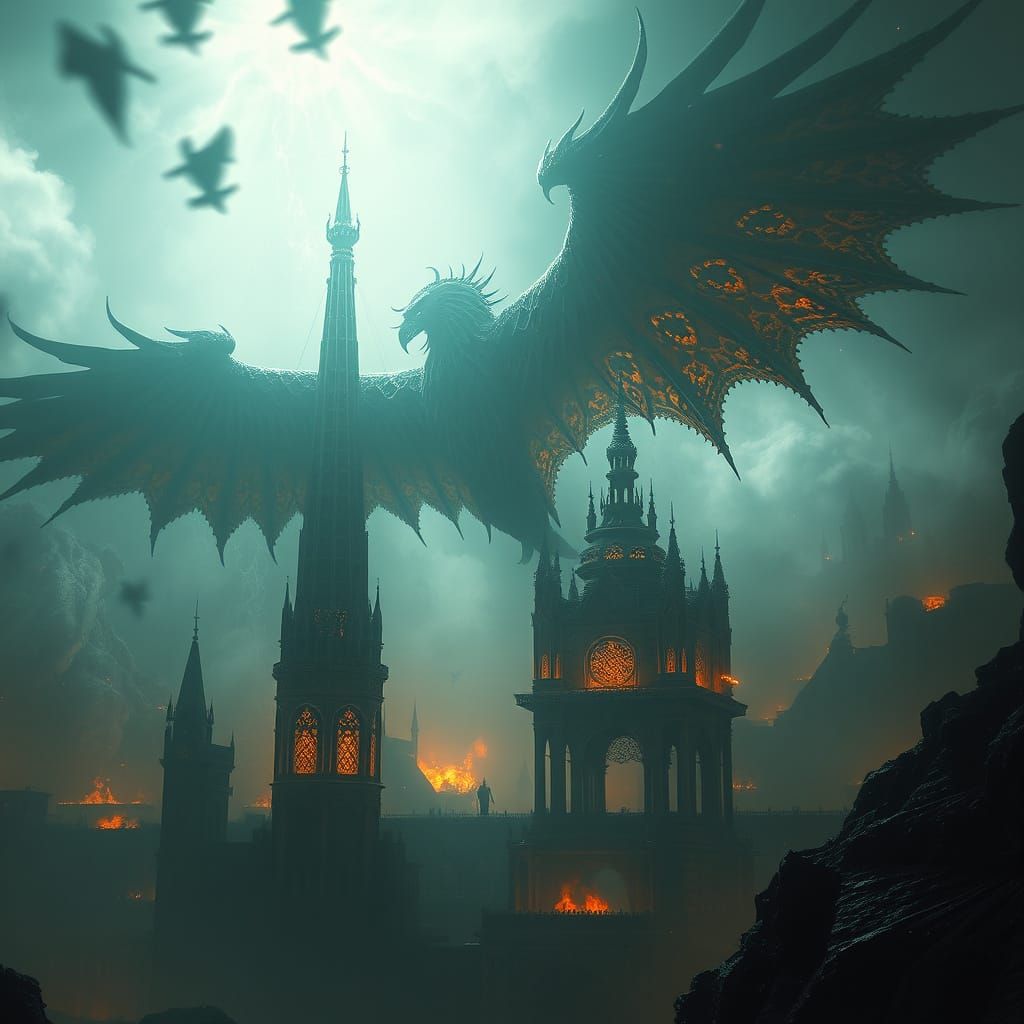 Perdition: Dramatic Digital Matte Painting in 4K