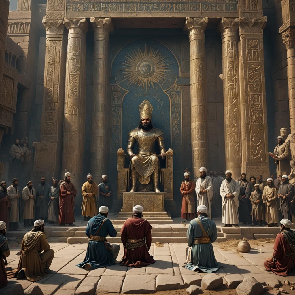Cyrus the Great: Detailed Matte Painting