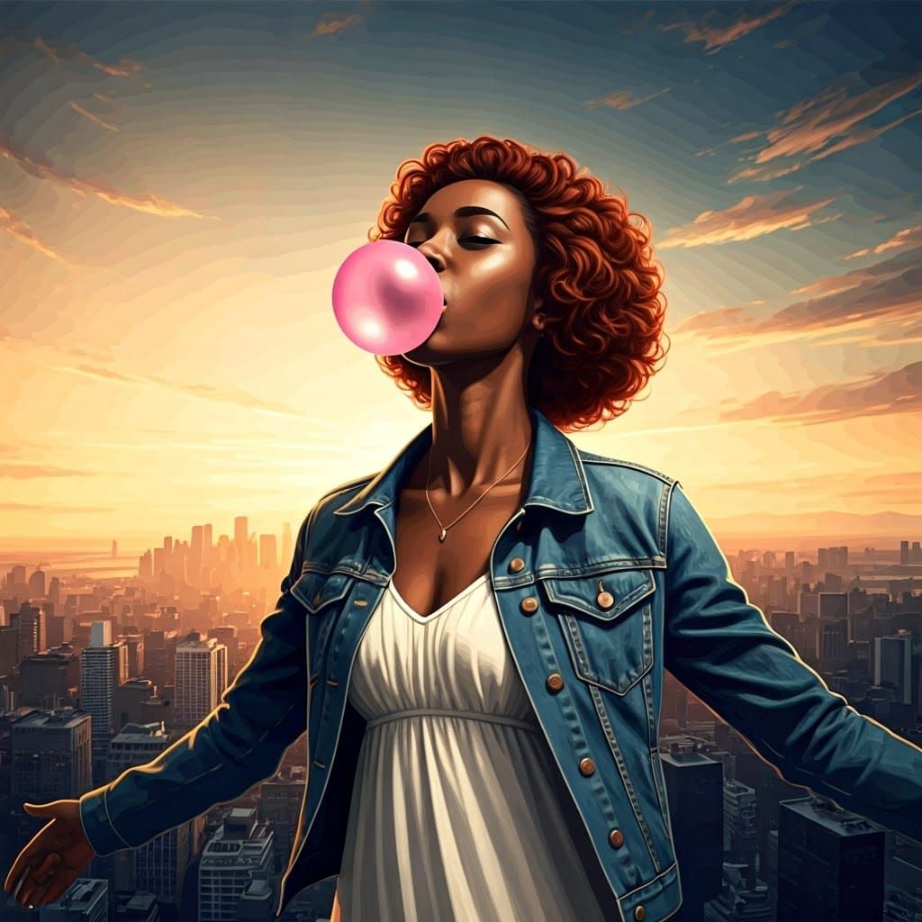 Youthful Freedom in Mid-Air