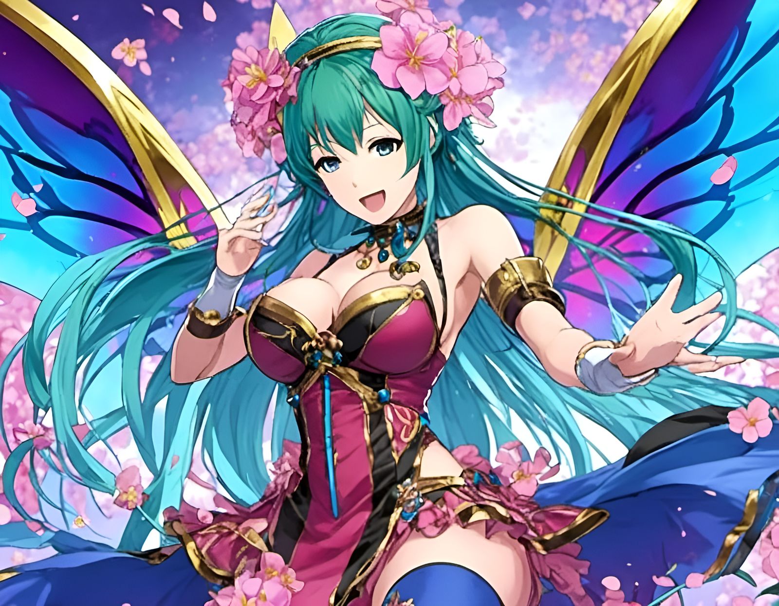 <lora:Alela:1.0> Plumeria, from Fire Emblem Heroes.