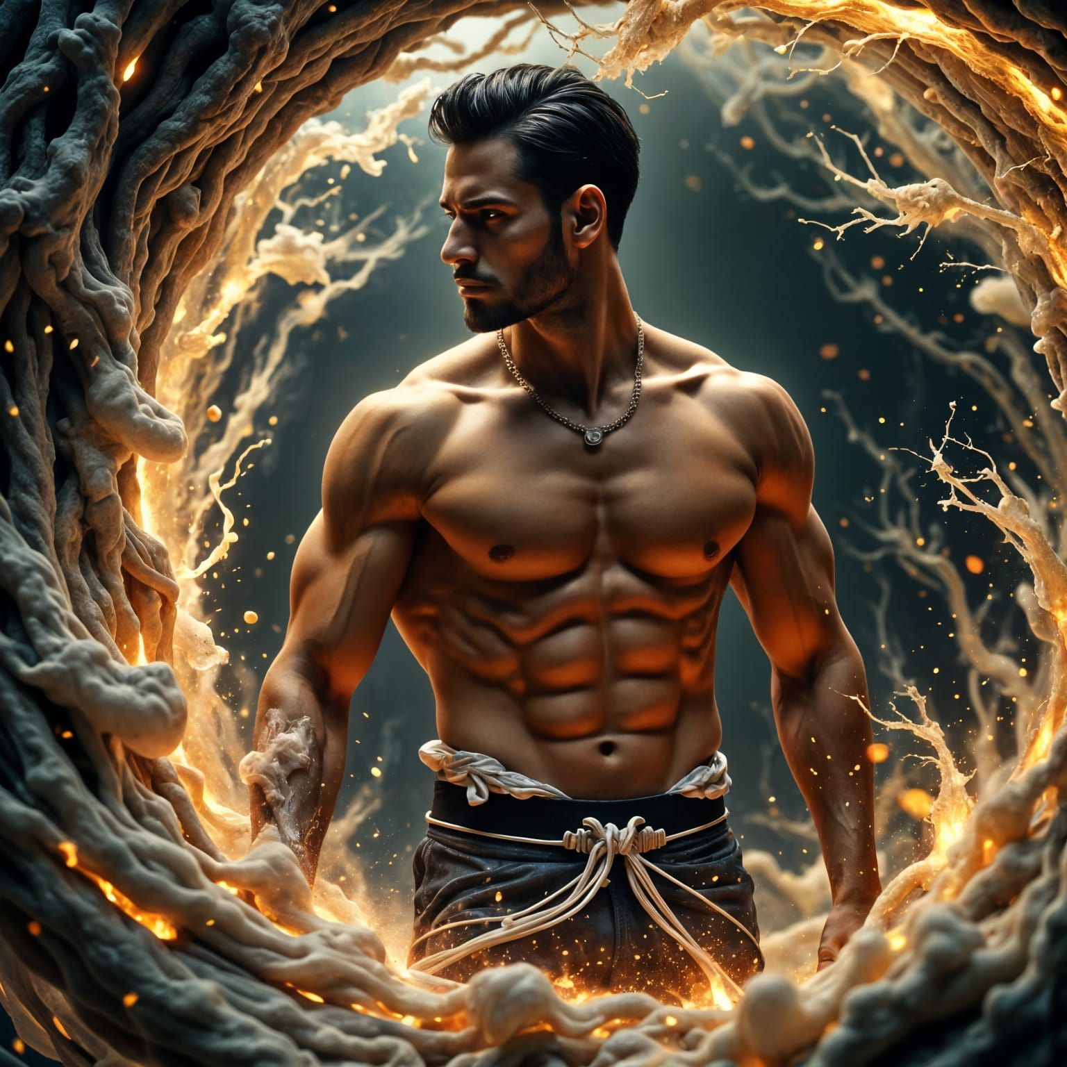 Hyper Realistic Portrait of a Powerful LoRA