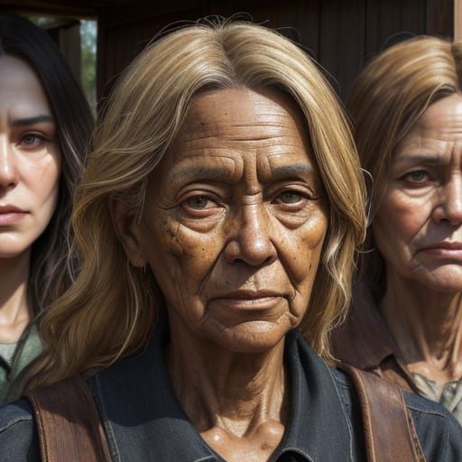 Diverse Faces Told Through Expressive Portraits on a Deck