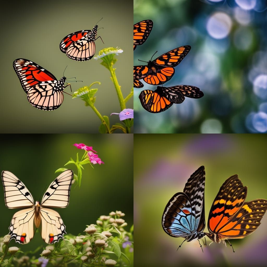 Butterfly Macro Photography with Bokeh