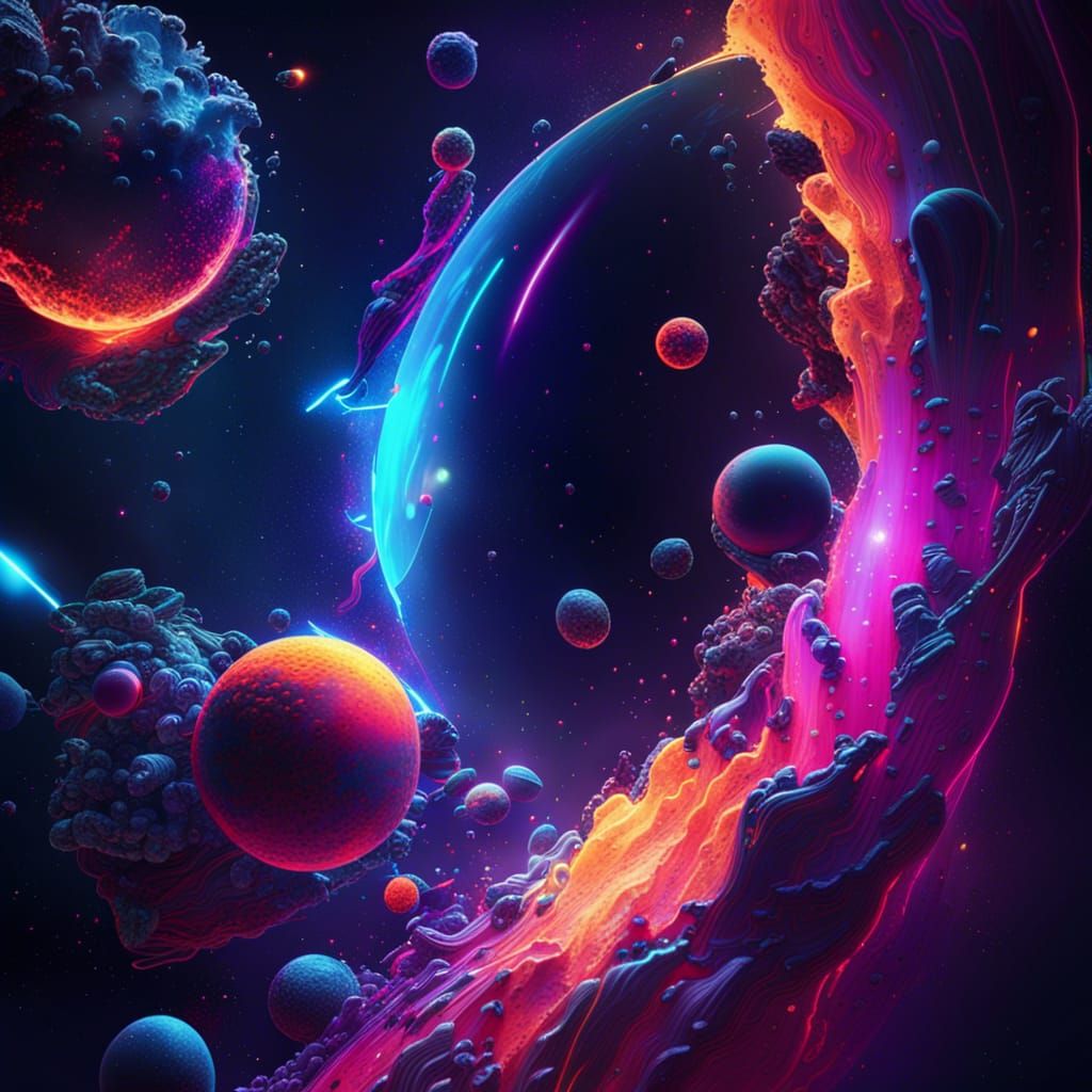 Intergalactic Trophies Among Neon Stars