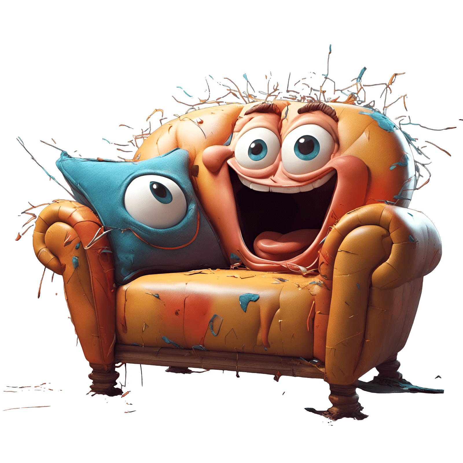 The Happy Funny Couch