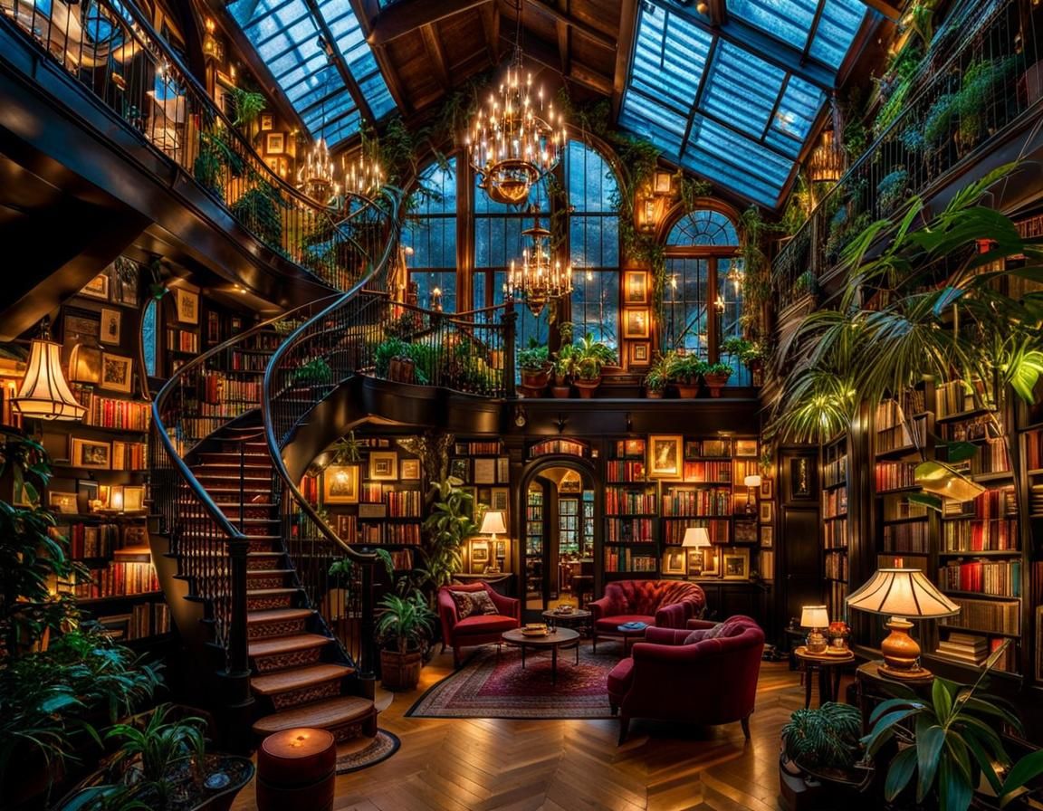 Nook's Cozy Greenhouse Bookshop