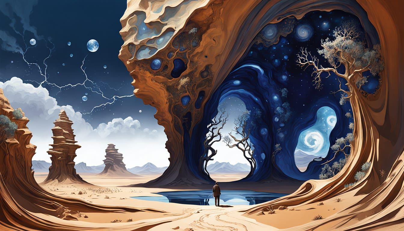 Cerebral Desert: Crystallized Memory Sculptures