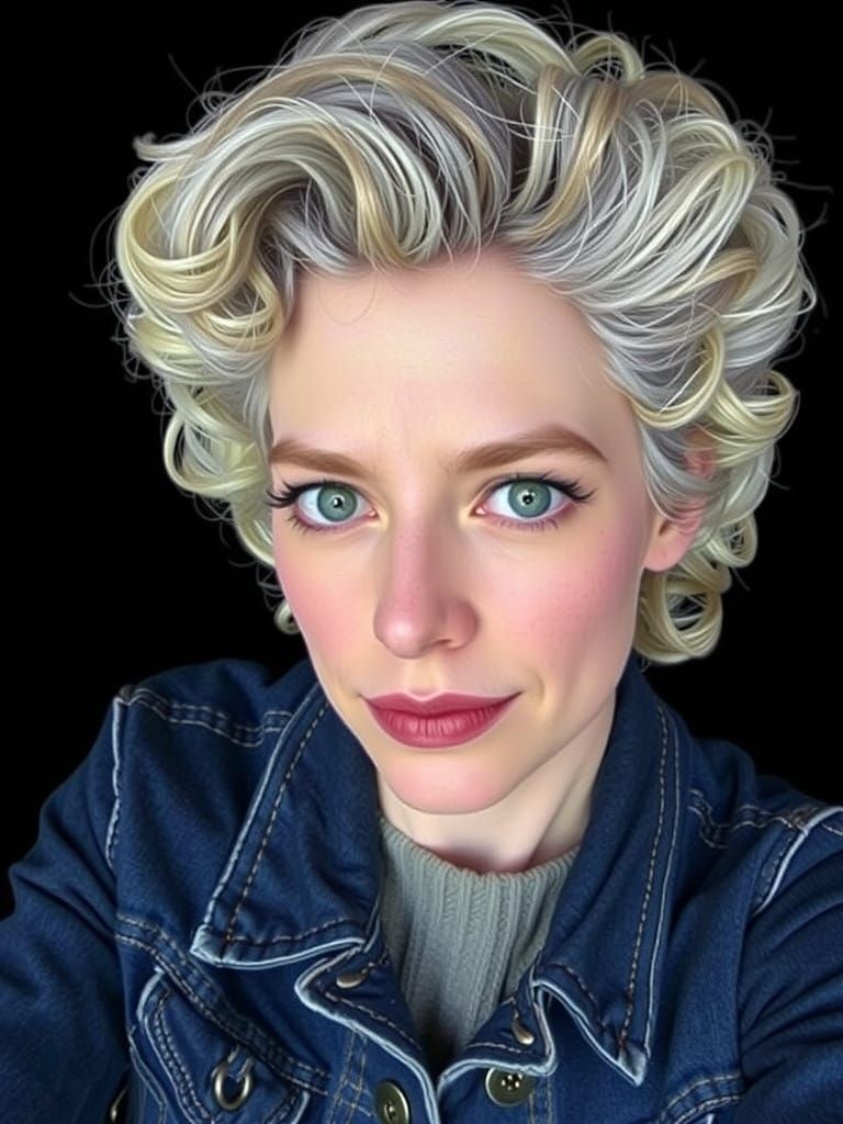 Playful Cartoon Protagonist in Whimsical Comic Book Style