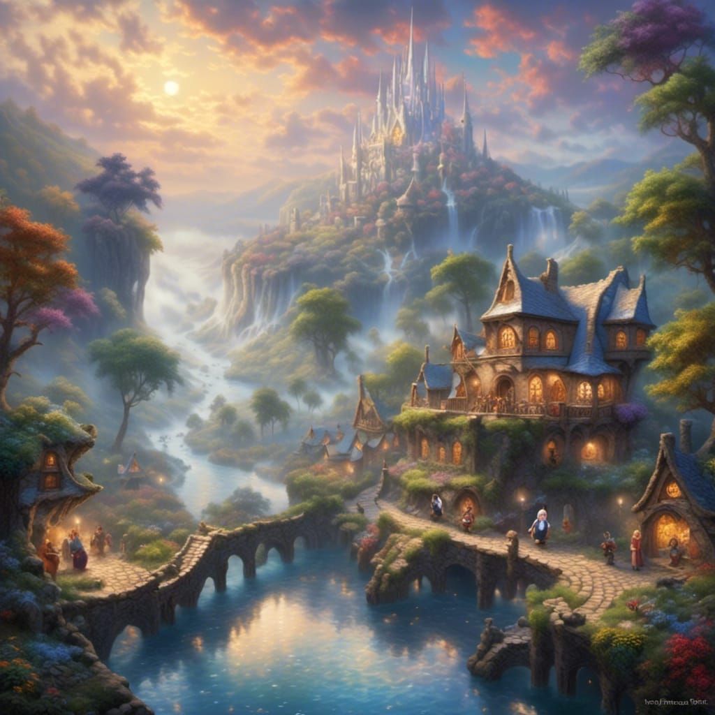 <lora:paysages de reves:1.0> In the magical musical instrume...