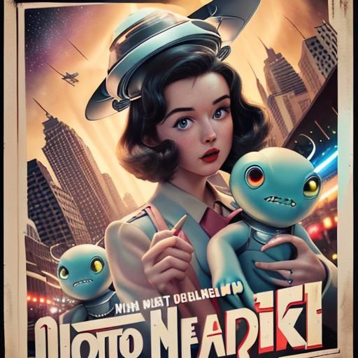 Movie Poster: "2059 - the Aliens are back!"