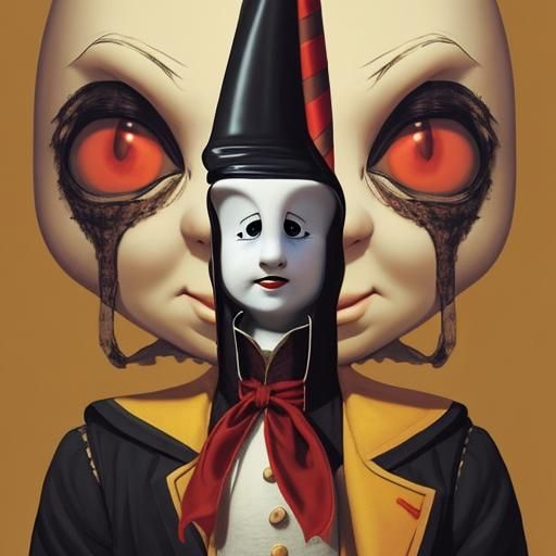 AI Interpretation of Humpty Dumpty