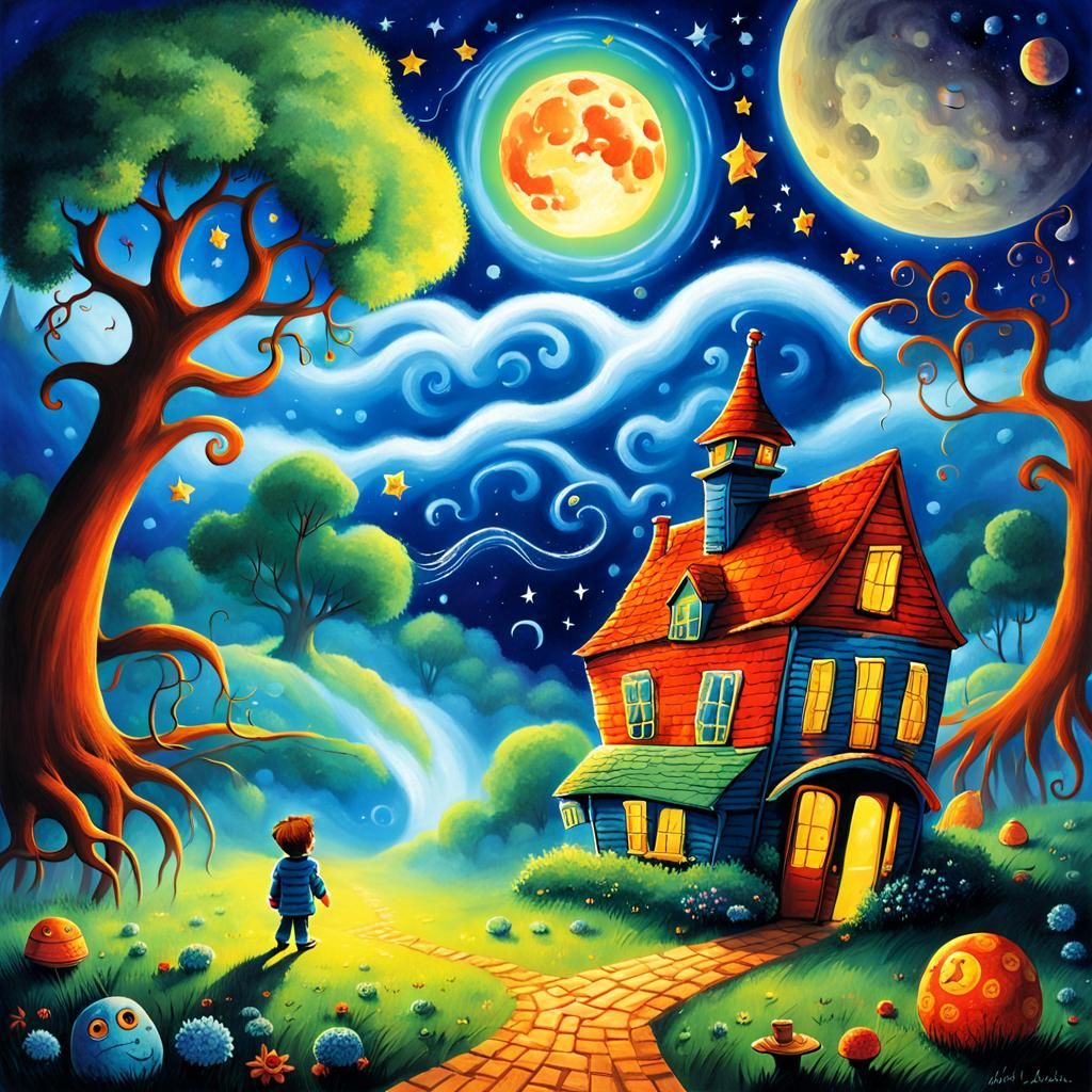 Dreamlike Return to Childhood