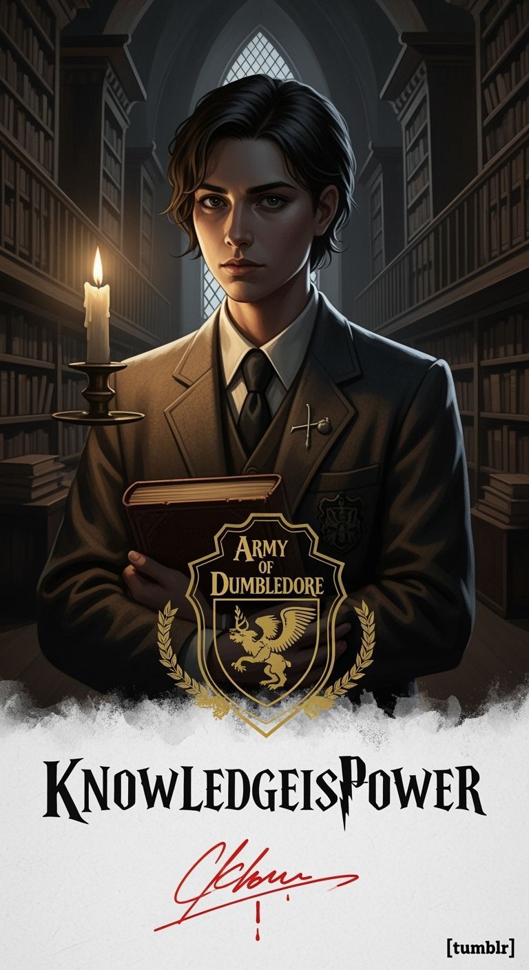Moody Scholar in Vintage Blazer with Candlelit Book