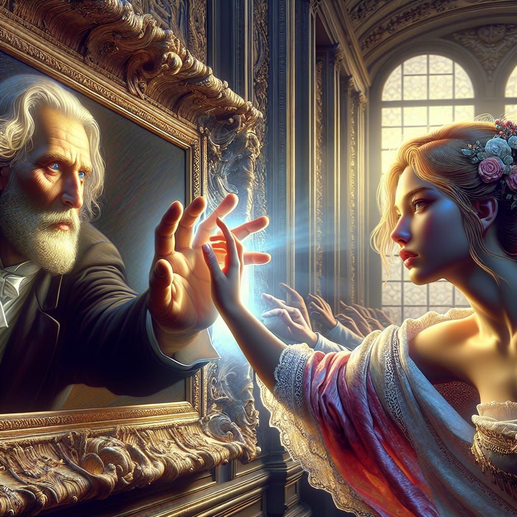 Generations Reach Across Time in Digital Art