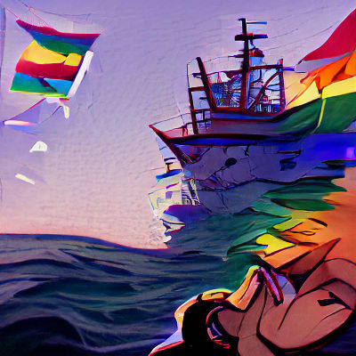 Surreal Seas Swallowed in Photorealistic Rendering