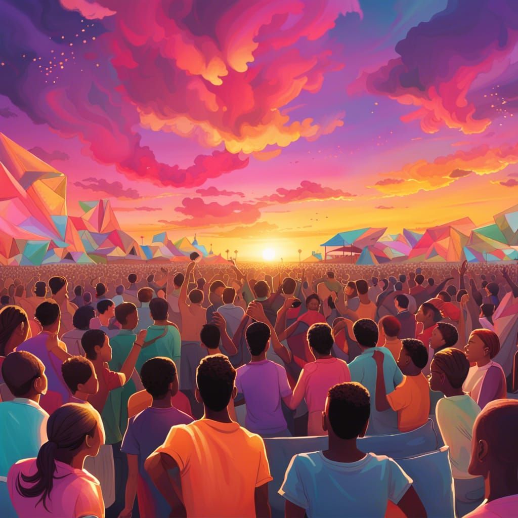 National Youth Day Celebration: Panoramic View