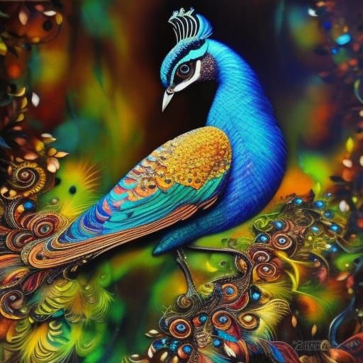 Little Peacock