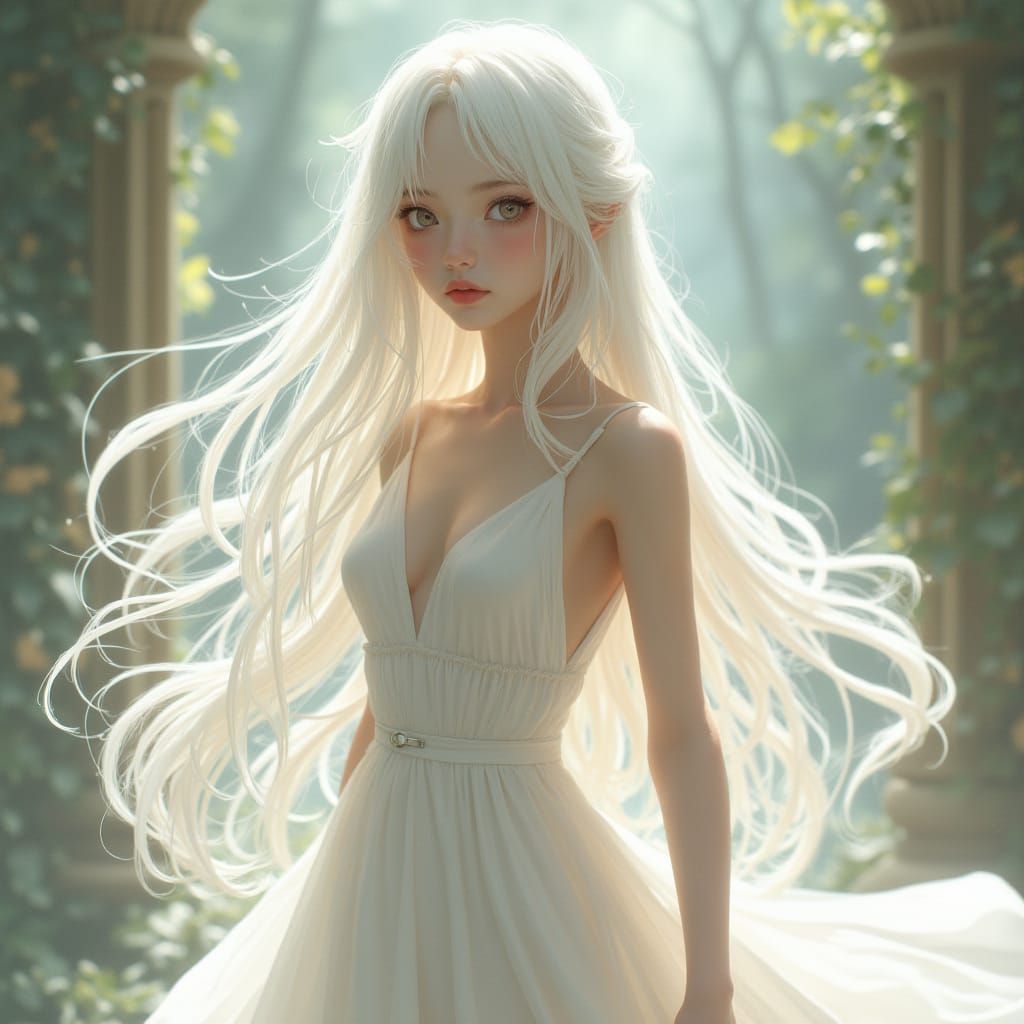 Bare Ethereal Beauty in Soft Focus