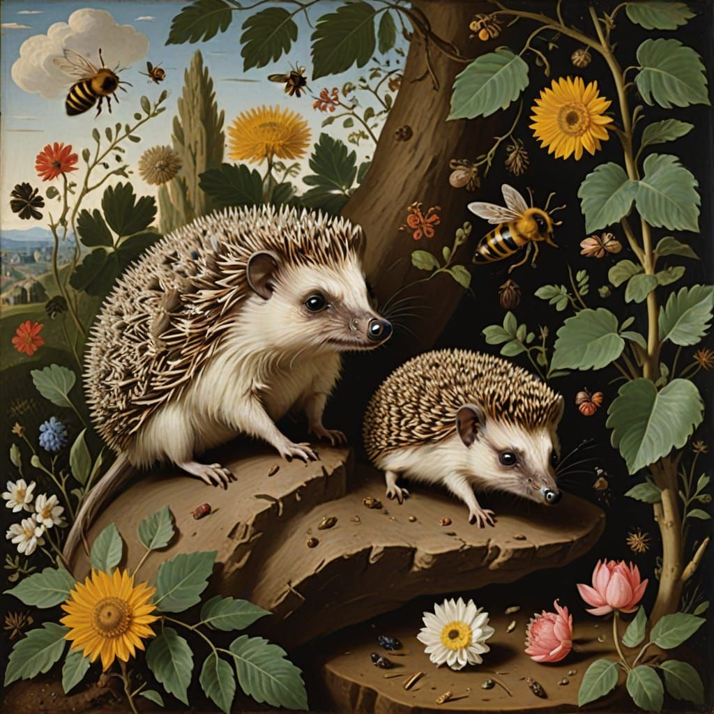 Wildlife Meets Art in Vibrant Colors