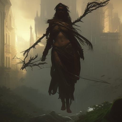 Dark Fantasy Concept Art in 8K Resolution