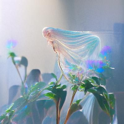 Ethereal AI Image: A Dreamy, Otherworldly Scene