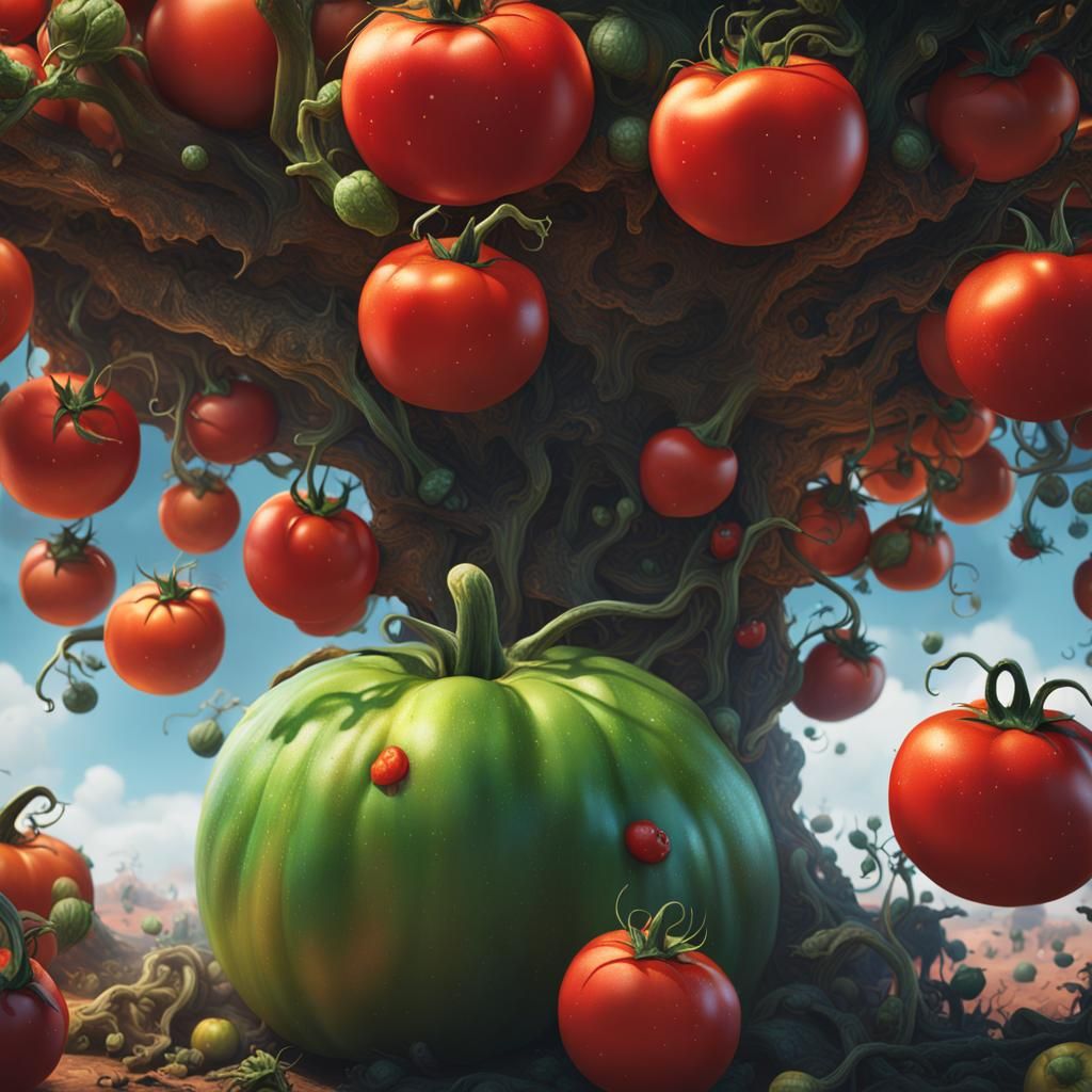Living Tomato: Detailed Matte Painting in Unreal Engine
