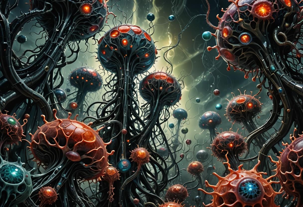 Bodies Within: Surreal Biomechanical Landscape