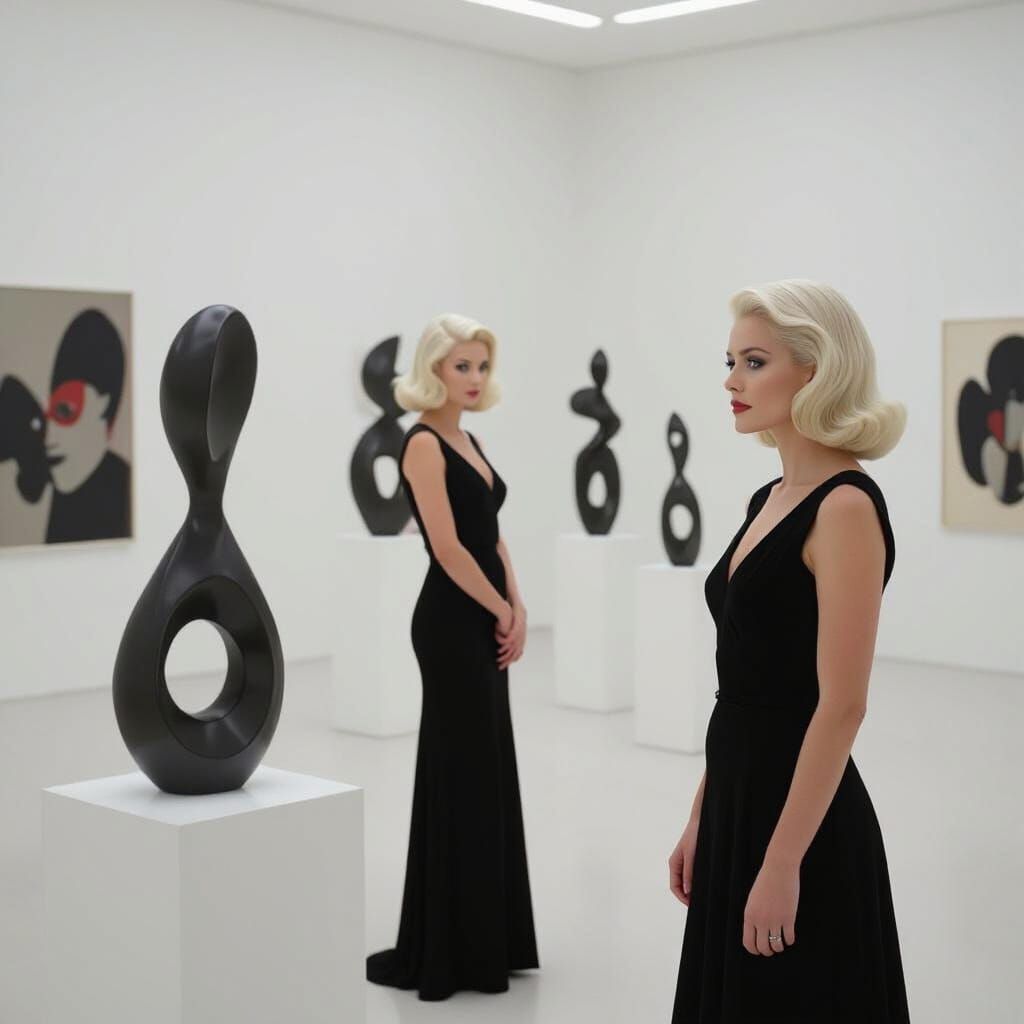 Catherine Deneuve in Modern Art Gallery, New Wave Cinema