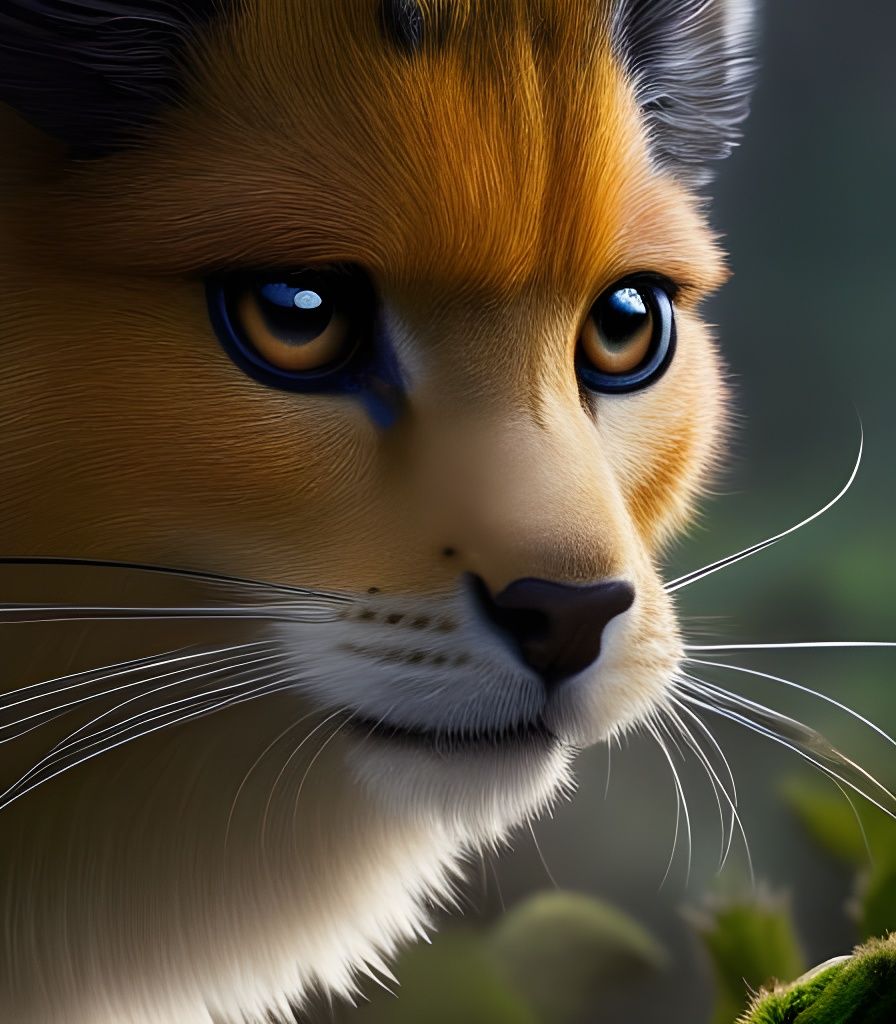 Filigree Gremlin Portrait in Ornate Armor