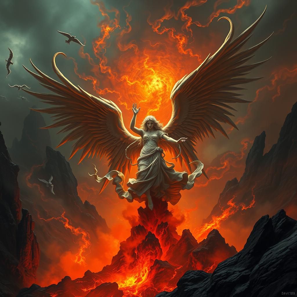 Diabolic Angels Dancing in Apocalyptic Mordor