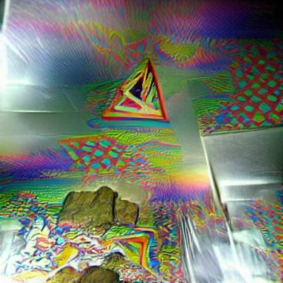 Abstract Image Generated From Blank Prompt