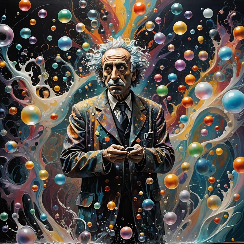 Bubble Teacher: Picasso Meets Tim Burton in Soap