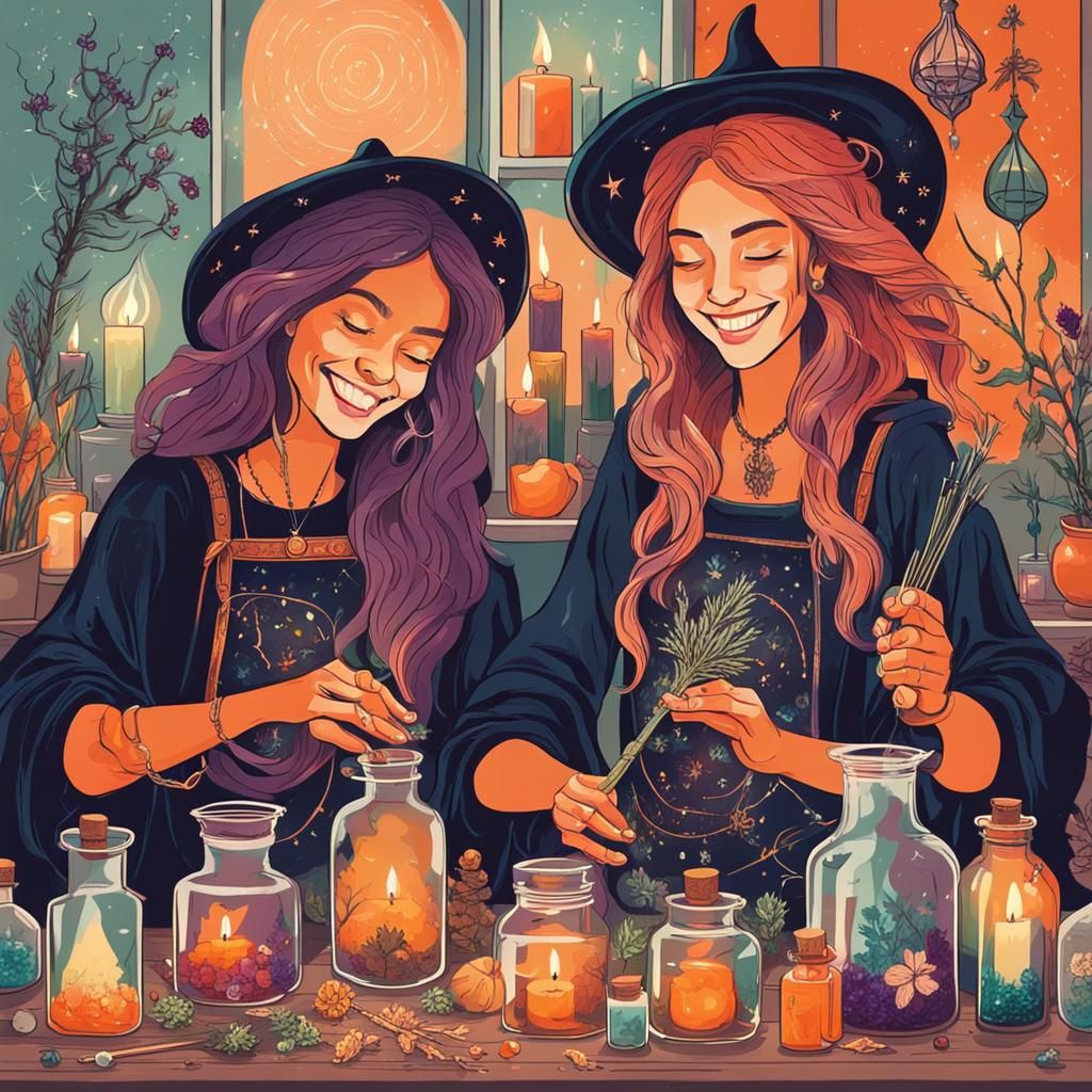 Modern Witch Sisters' Botanical Laboratory