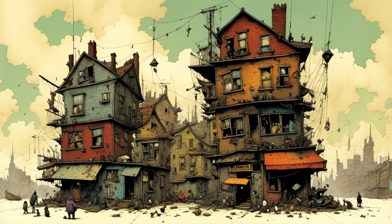 Epic 2000s Slum Masterpiece