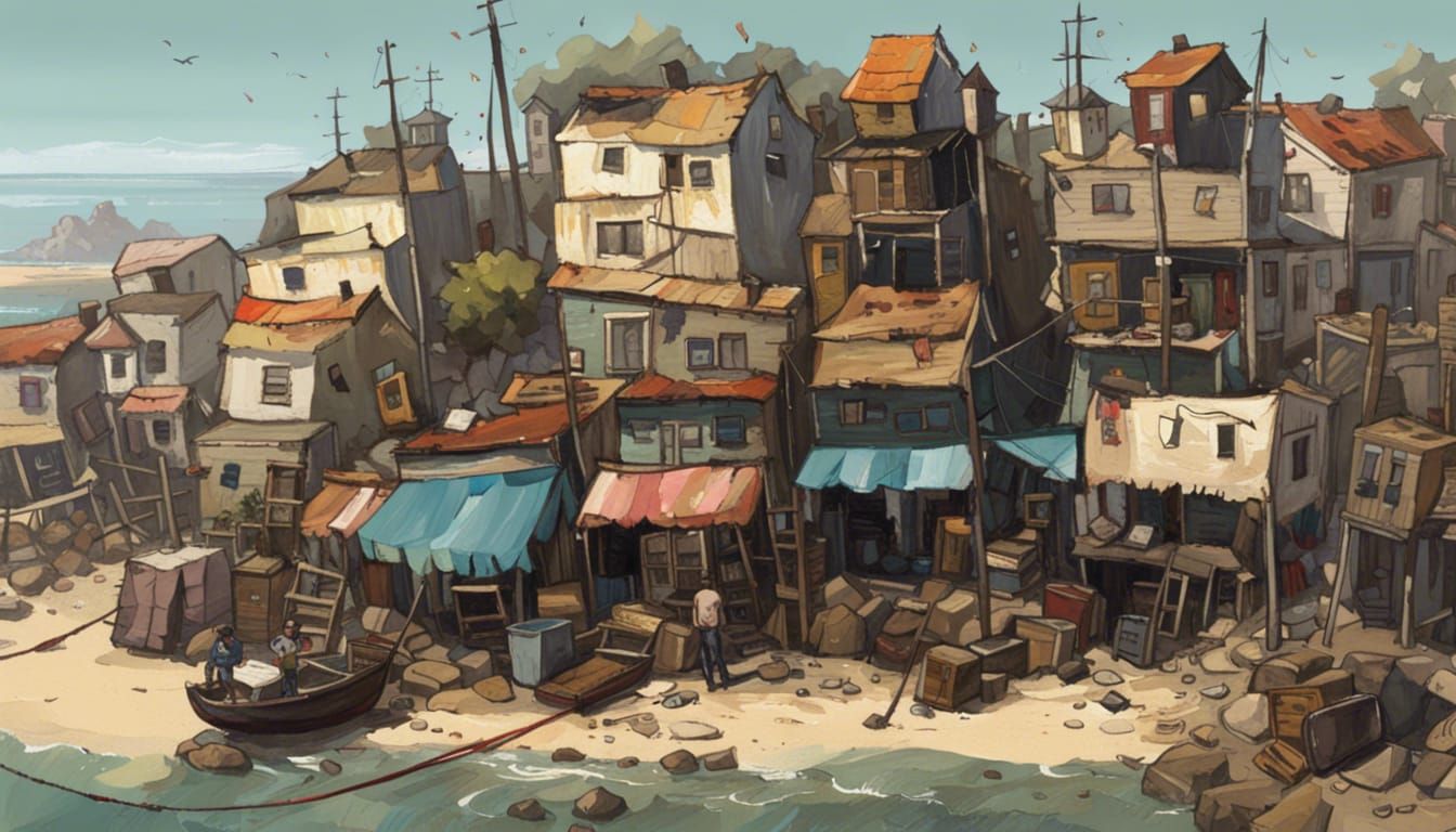 Steampunk Seaside Town of San Andreas