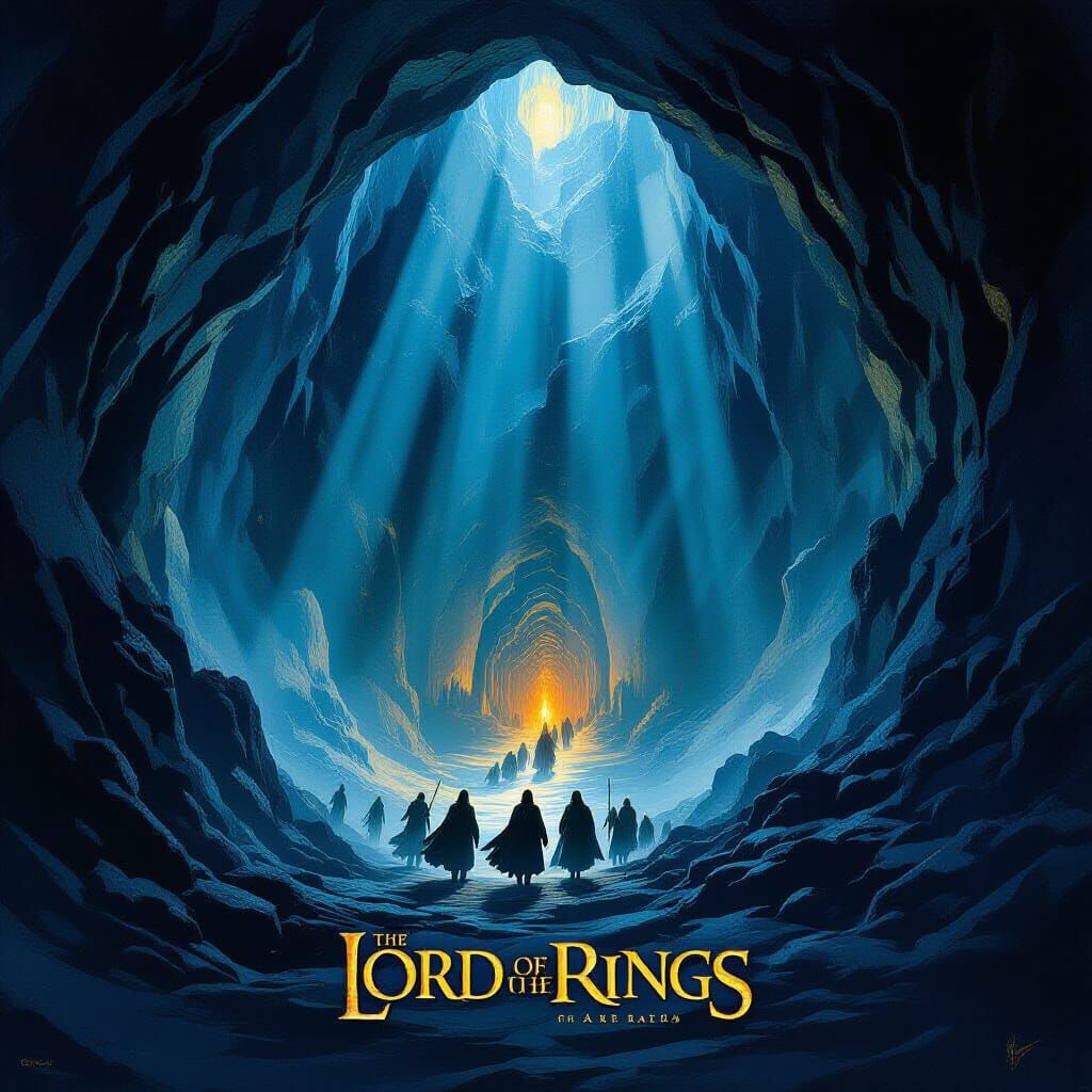 Lord of the Rings Fellowship Enters Mines of Moria in Epic S...