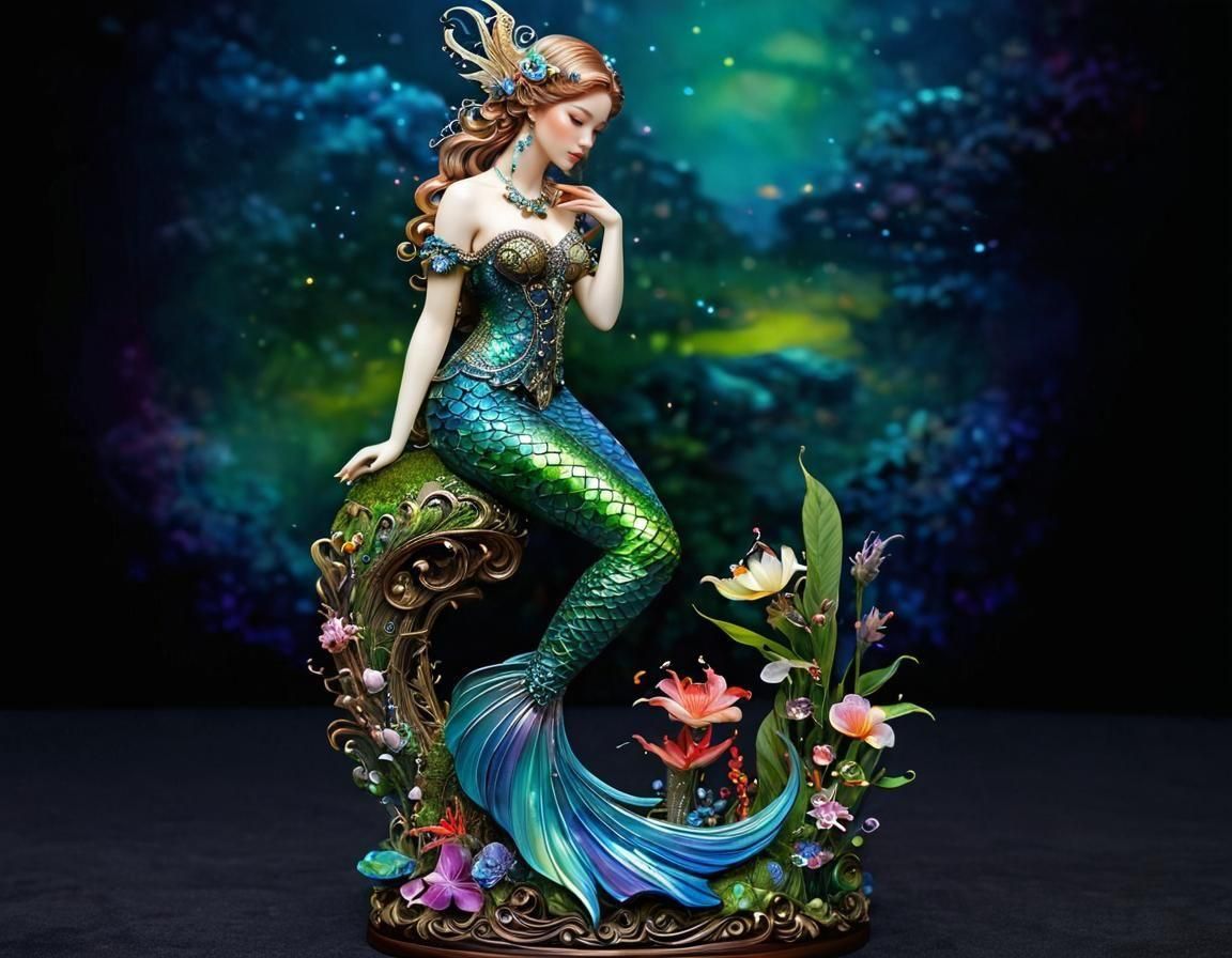 Gorgeous Mermaid Princess