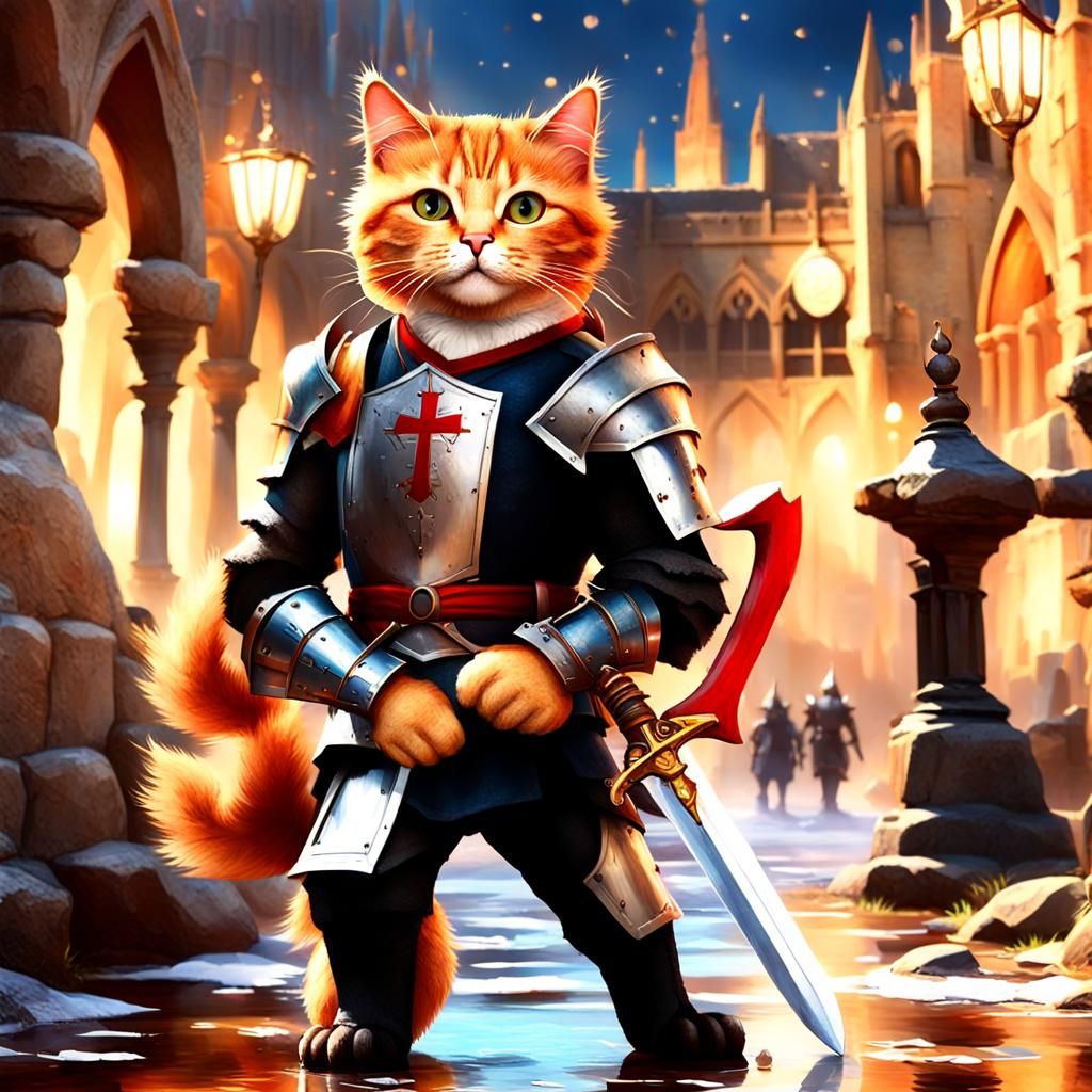 StreetCat Pete, "Templar Knight Grandmaster".
