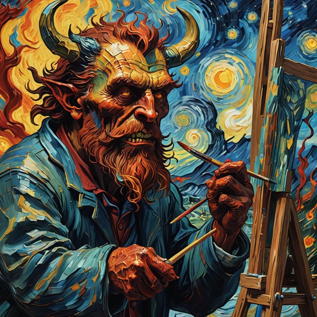 Devil Paints a Vibrant Masterpiece in Chaotic Romanticism