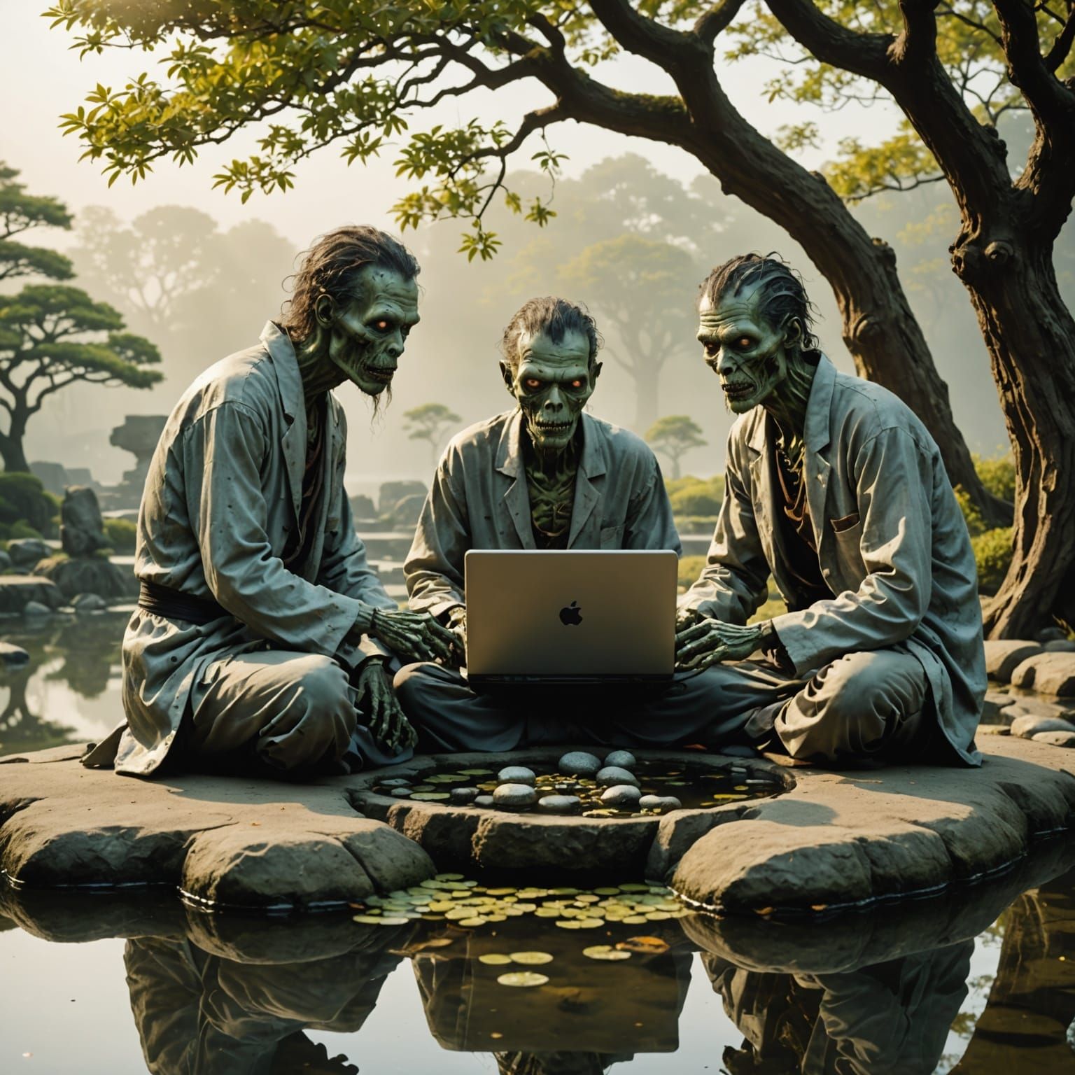 Zombies Hack Database in Serene Zen Garden