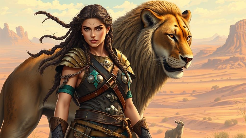 Powerful Princess Defends Desert Territory in Vibrant Comic ...